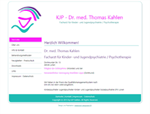 Tablet Screenshot of kjp-kahlen.de
